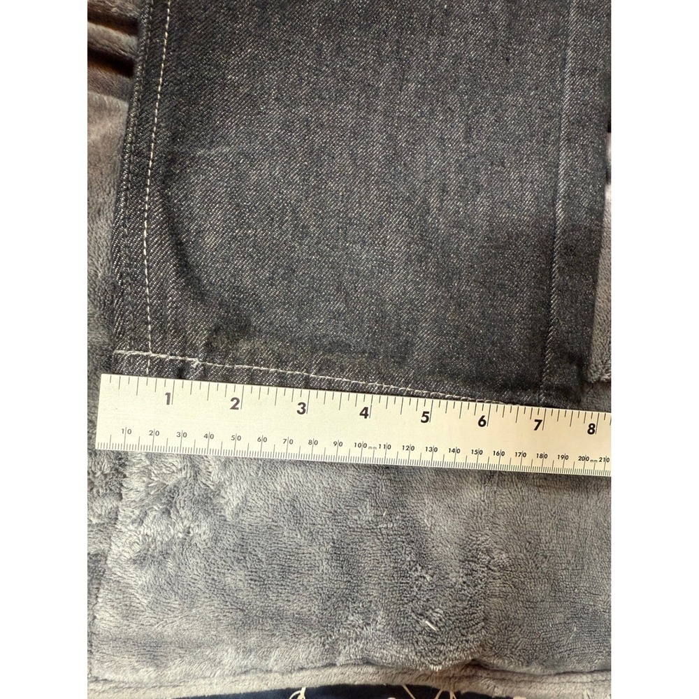 Champs Men's Gray Denim Jeans Size 34 Straight Leg Cotton Blend Y2K‎ vintage - Picture 11 of 16
